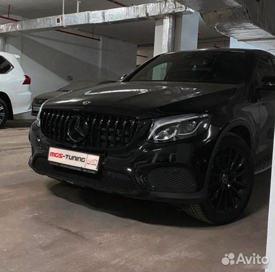 Решетка Mercedes GLC-Coupe GT C253 Black
