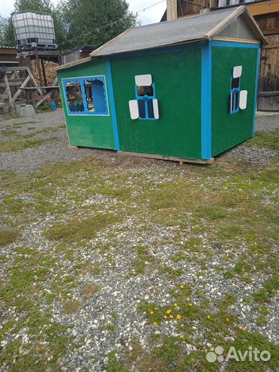 Детский игровой домик уличный