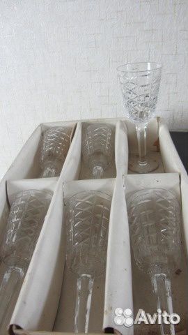 Фужеры хрустальные СССР