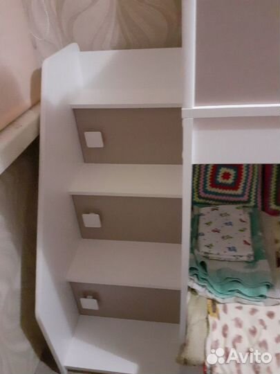 Детская кровать двухъярусная