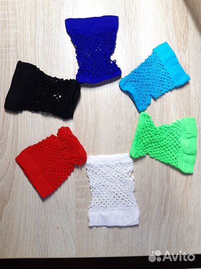 Митенки сетка/летние перчатки без пальцев