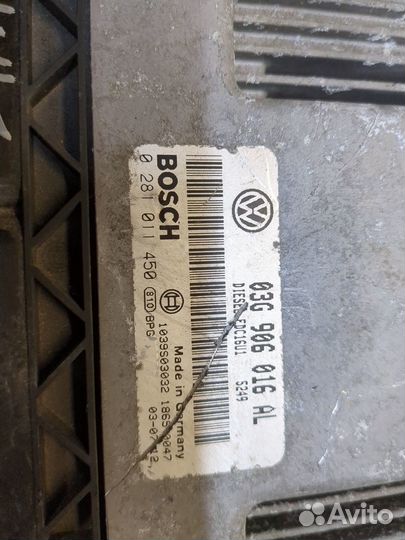 Блок управления двигателем Volkswagen Touran, 2003