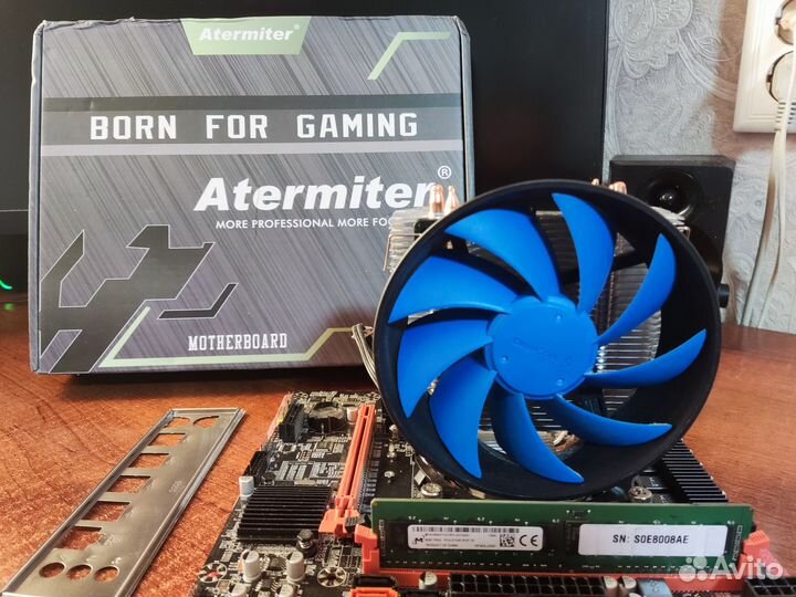 Комплект X99 LGA2011-3+Xeon E5-2640 v3+2Х8 DDR