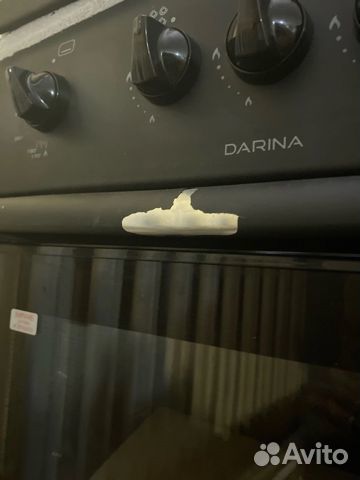 Darina 1 A GM 441 002 AT черная Плита газовая, вмя
