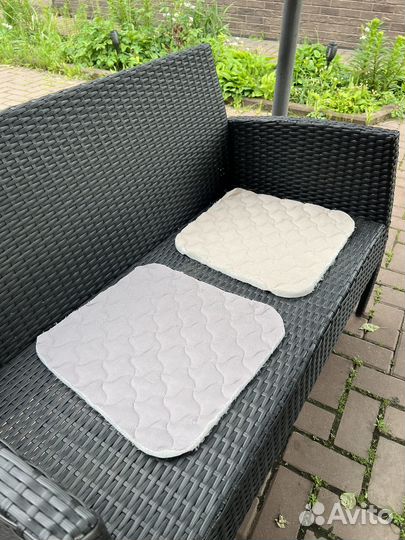 Сидушка-подушка для стульев стеганая