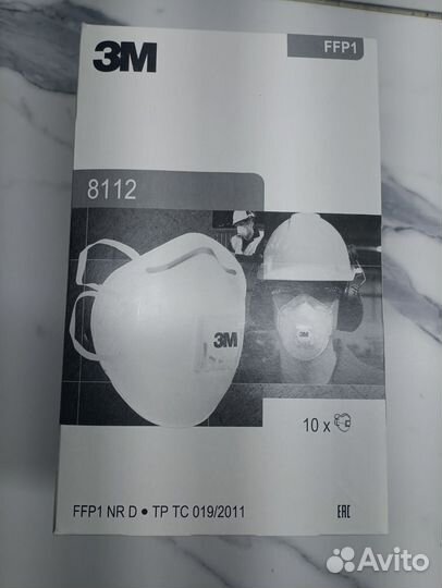 Маска респиратор 3м 8112