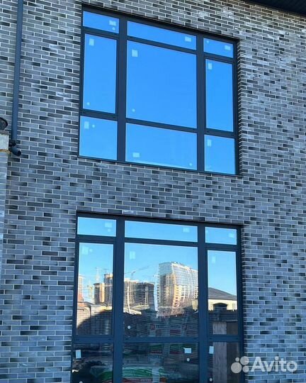 Алюминиевые окна для коттеджей, домов, балконов