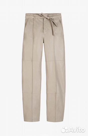 Кожаные брюки zara