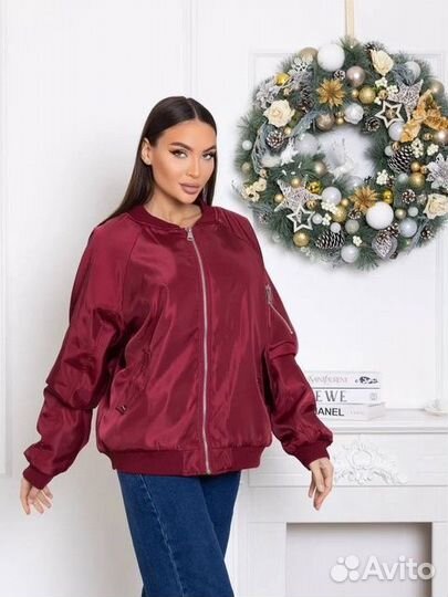 Бомбер женский