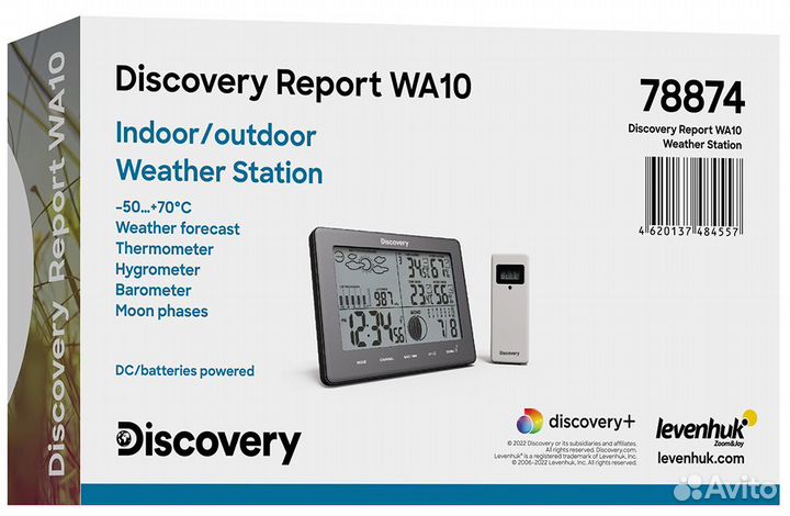 Метеостанция Levenhuk Discovery Report WA10