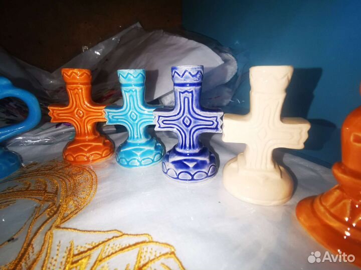 Керамический подсвечник