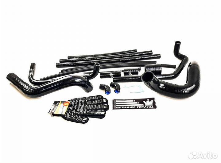 Патрубки УАЗ Патриот, Пикап, Профи 2017 (силикон)