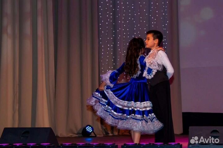 Платье для бальных танцев юниоры 1 стандарт