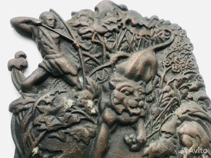 Настенное панно из металла Маугли