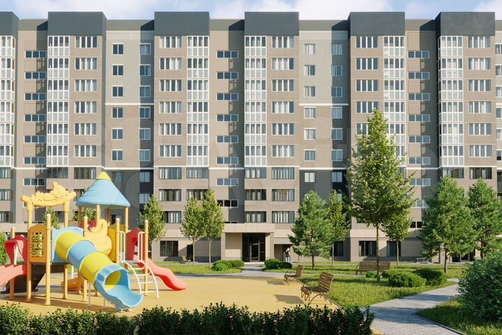 2-к. квартира, 67,5 м², 4/10 эт.