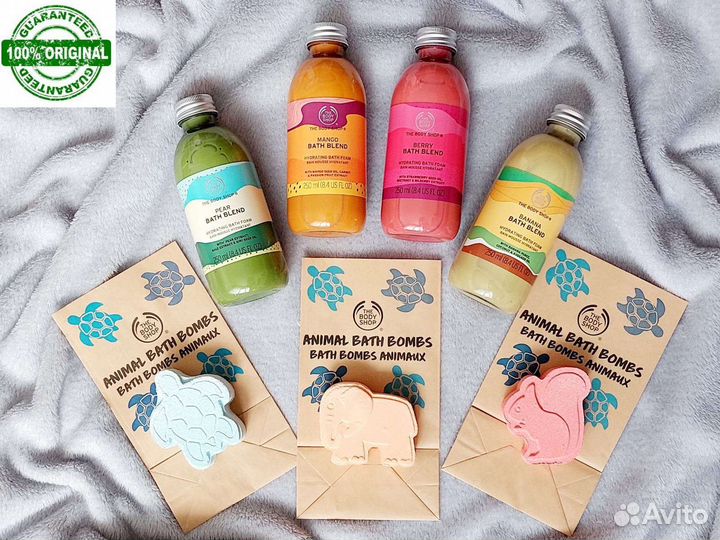 Пена, Соль для ванны THE body shop