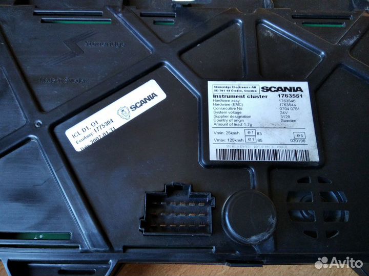 Комбинация приборов Scania P/R/G series 2004-2016