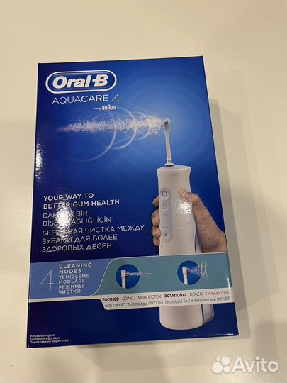 Новый ирригатор oral-b aquacare 4