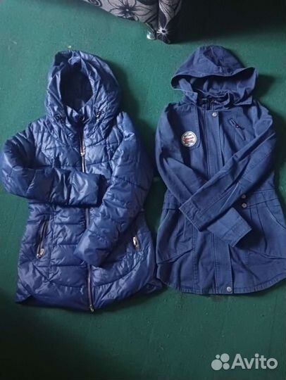 Куртка парка шаль