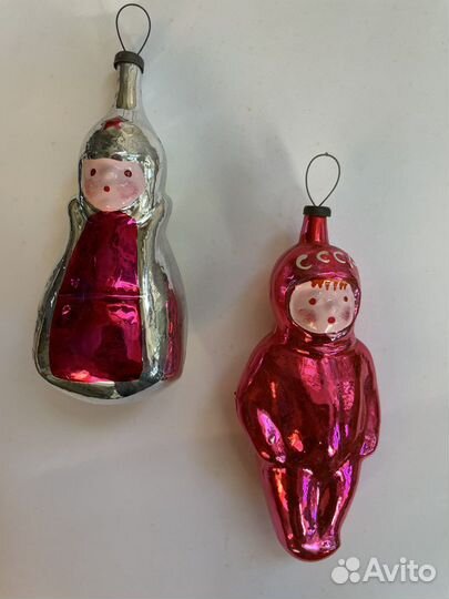 Советские елочные игрушки