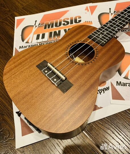 Укулеле концерт EQ с подключением