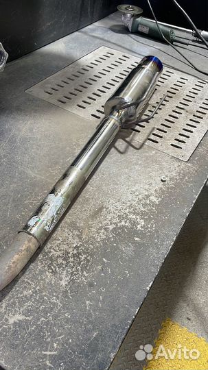 Глушитель прямоточный hks