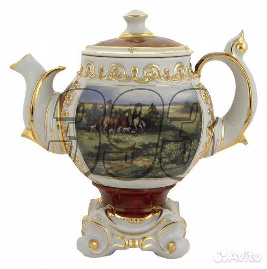 Набор фарфоровый Царская Охота №1 (5,5л, жи (2661)