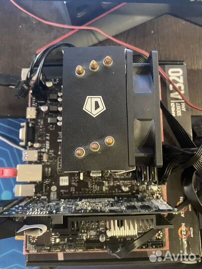 Комплект Ryzen 5 2600+ DDR4 16 gb+Кулер