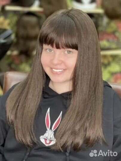 Парик из натуральных на заказ индивидуально