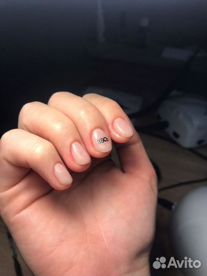 Маникюр наращивание ногтей
