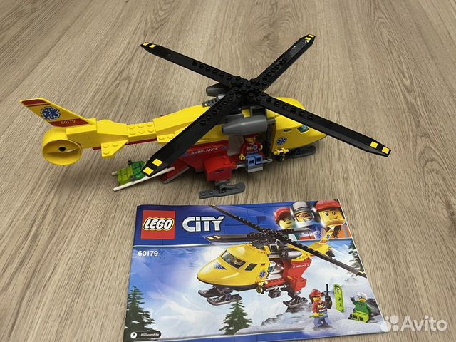 Lego City 60179 Вертолет Скорой помощи