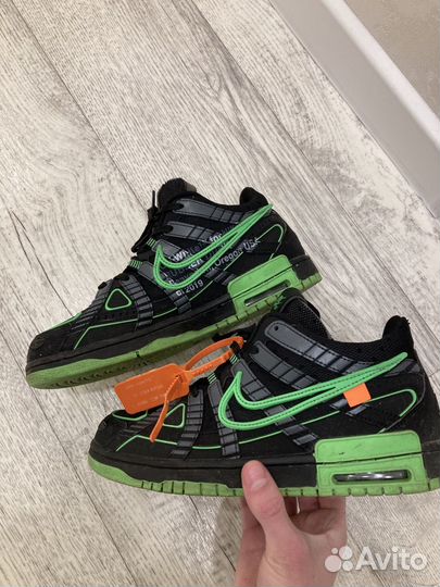 Кроссовки nike dunk rabber