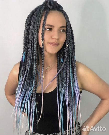 Афрохвост, дредокудри, брейды, афрокосы