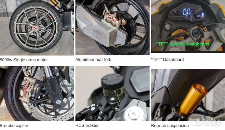 Электромотоцикл Ducati Panigale