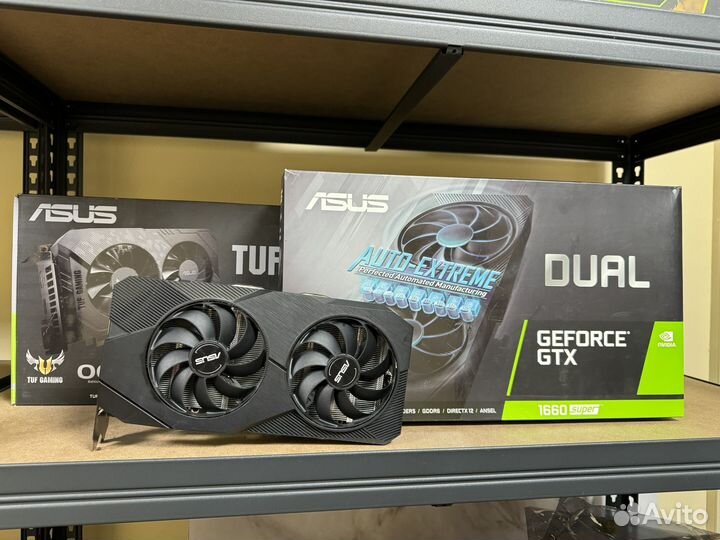 Asus GeForce GTX 1660 super Dual Evo 6Gb