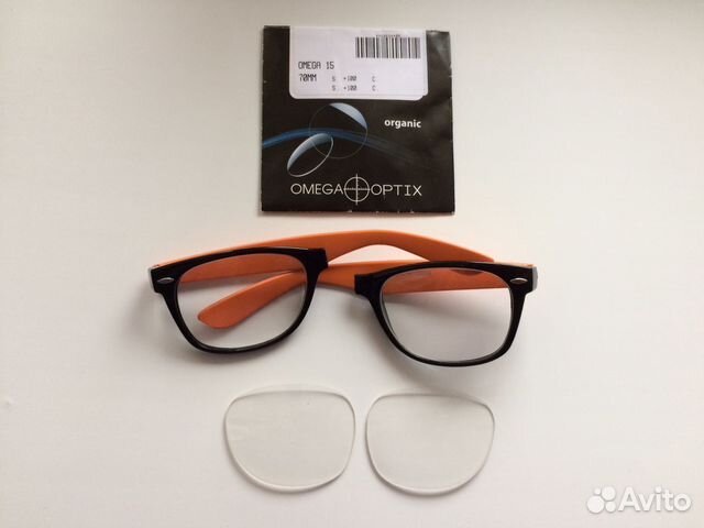 Линзы Omega Optix +1
