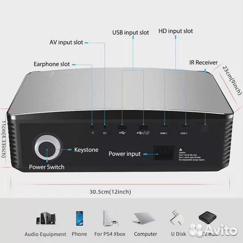 Full HD 4K 1080P YG620W android, ThundeaL TD97