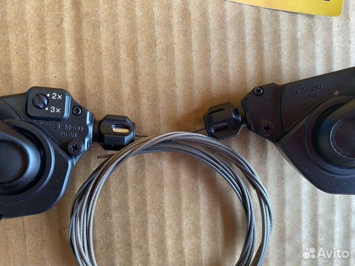 Манетки Новые Shimano XTR M980 I-Spec, 3х10ск