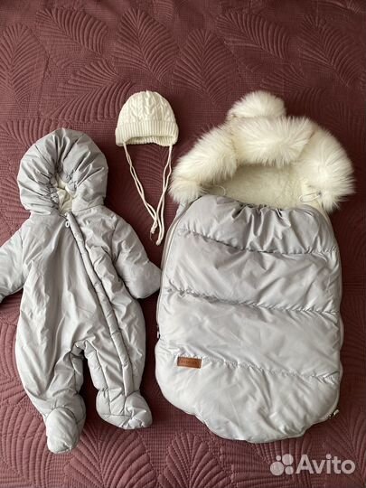 Комплект на выписку зимний