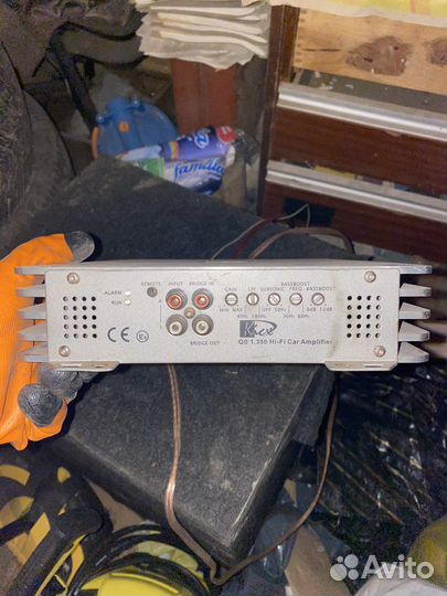 Сабвуфер и усилитель