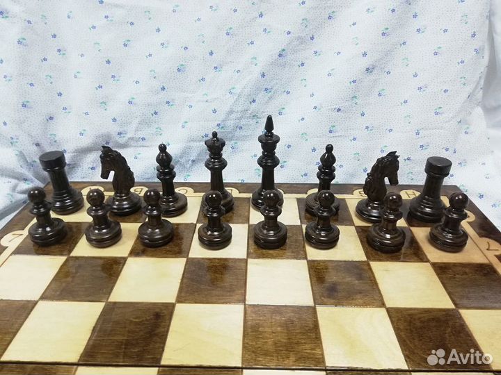 Шахматы с утяжелителем в доске Премиум