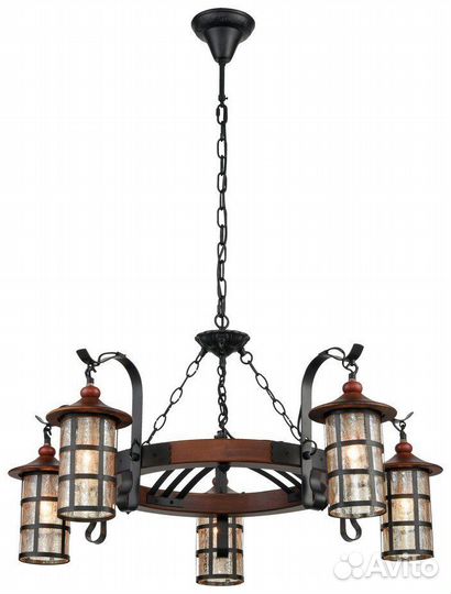 Люстра подвесная в спальню классика