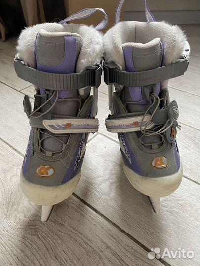 Коньки детские раздвижные р28-31