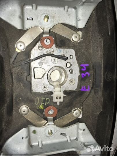 Руль BMW E34 Бмв Е34 кожа