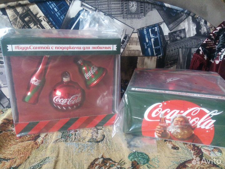 Coca-Cola Игрушки Набор новогодний