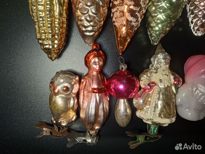 Елочные игрушки СССР