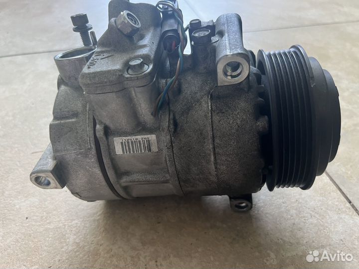 Компрессор кондиционера на Мерседес w212 w204 w172