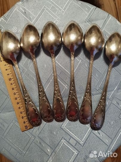 Ложки столовые мельхиоровые СССР