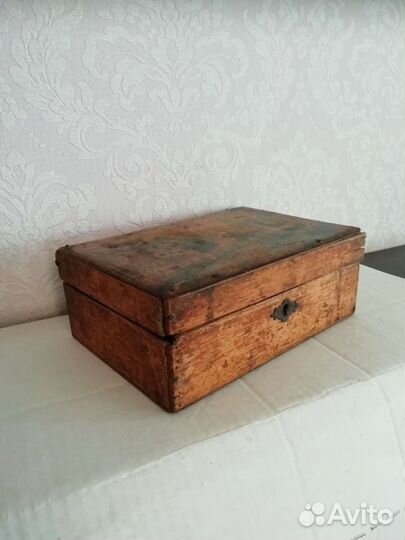 Шкатулка. Дети. Дерево. Царизм. Германия