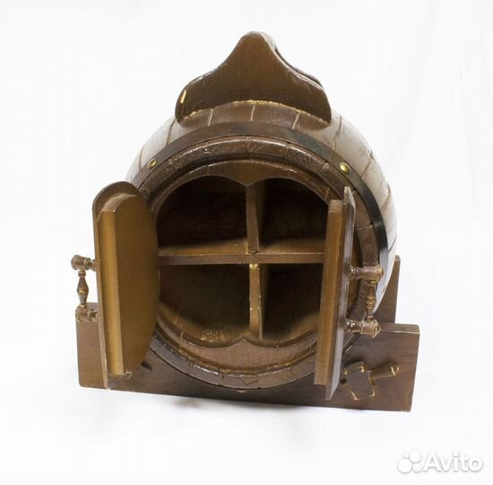 Бочка - бар Hoegaarden, дерево, длина 33 см, высот